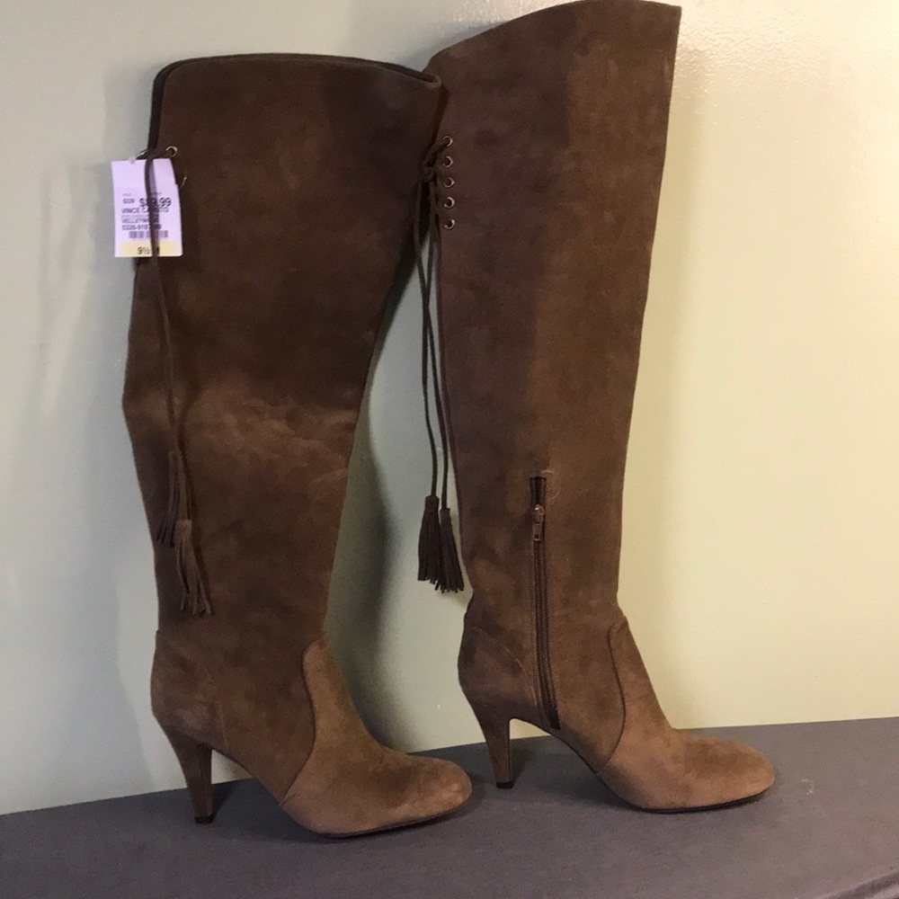 Vince Camuto. Over the knee boots. Size 9.5. 15” circumference.